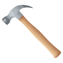 hammer objects joypixels tools building