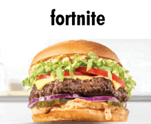 Fortnite Burger GIF - Fortnite Burger Epic GIFs