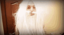 Beyaz Gandalf Beard GIF - Beyaz Gandalf Beard White Beard GIFs
