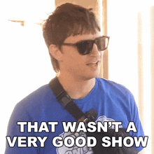 That Wasn'T A Very Good Show Danny Mullen GIF - That Wasn'T A Very Good Show Danny Mullen That Wasn'T Very Entertaining GIFs