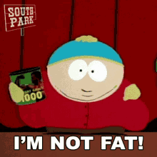 Im Not Fat Eric Cartman GIF
