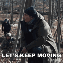 Lets Keep Moving Jess Lacroix GIF - Lets Keep Moving Jess Lacroix Fbi Most Wanted GIFs
