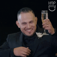 Cheers Happily GIF - Cheers Happily Cheers To That GIFs