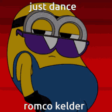 Romco Kelder Just Dance GIF - Romco Kelder Just Dance Minion GIFs
