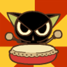 Tembour Cat GIF - Tembour Cat Black GIFs