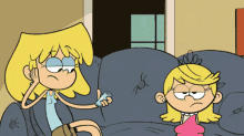 The Loud House Bored GIF - The Loud House Bored Sitting On Couch GIFs