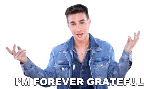 Im Forever Grateful Brad Mondo Sticker - Im Forever Grateful Brad Mondo Im So Thankful Stickers