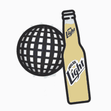 venezuela disco ball polar light beer beer bottle