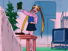 Sailor Moon Usagi Tsukino GIF - Sailor Moon Usagi Tsukino Laughing GIFs