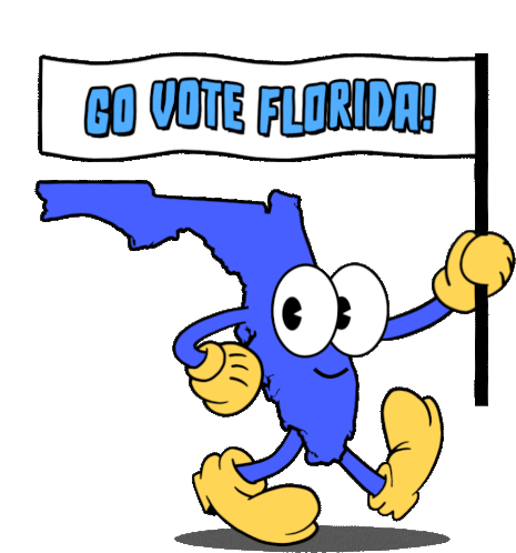 Vote2022 Florida Votes By Mail Sticker - Vote2022 Florida Votes By Mail Election Stickers