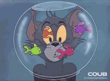 Tom And Jerry Tom GIF - Tom And Jerry Tom Fishbowl GIFs