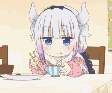 Eating Anime GIF - Eating Anime Loli GIFs