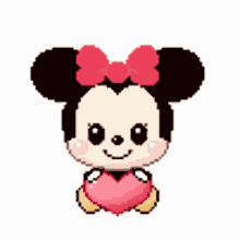 Minnie Mouse Hearts GIF - Minnie Mouse Hearts Love GIFs