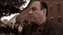 Tony Soprano Sopranos GIF - Tony Soprano Sopranos Runni GIFs