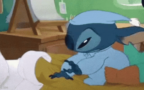 Sleepy Stitch Goodnight GIF - Sleepy Stitch Goodnight GIFs