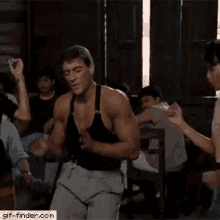 Jean Clause Claude Van Damme GIF - Jean Clause Claude Van Damme Dance GIFs