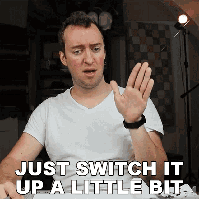 Just Switch It Up A Little Bit Peter Draws GIF - Just Switch It Up A Little  Bit Peter Draws Change It - Discover & Share GIFs