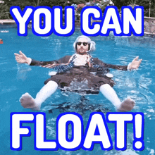 You Can Float Lifeguard GIF - You Can Float Float Lifeguard GIFs