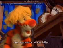 The Book Of Pooh Tigger GIF - The Book Of Pooh Tigger Hey Now Wait A Minute Fellas GIFs