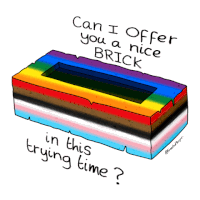 Dessi Dessi Allison Sticker - Dessi Dessi Allison Can I Offer You A Nice Brick Stickers