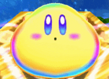 Angry Rainbow Kirby Angry Kirby GIF - Angry Rainbow Kirby Kirby Angry Kirby GIFs