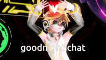 Goodnight Chat Vocaloid GIF - Goodnight Chat Vocaloid Len GIFs