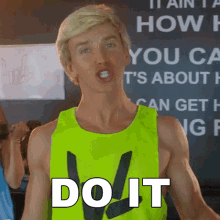 Do It Stephen Sharer GIF - Do It Stephen Sharer Flex Song GIFs