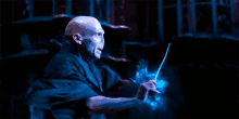 Idk, I Just Wanted To Post This D; GIF - Voldemort Harry Potter Magic GIFs
