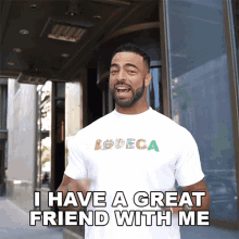 I Have A Great Friend With Me Kyle Van Noy GIF - I Have A Great Friend With Me Kyle Van Noy Vibin With Van Noys GIFs