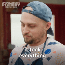 It Took Everything From Me The Great Canadian Pottery Throw Down GIF - It Took Everything From Me The Great Canadian Pottery Throw Down I Lost Everything Because Of That GIFs