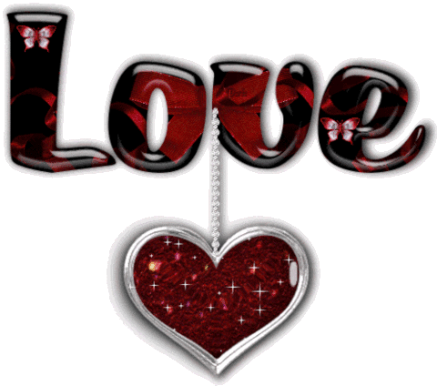 Love Love Heart Sticker - Love Love Heart Glitter Heart Stickers