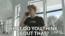 What Do You Think About That Alex GIF - What Do You Think About That Alex Drink Ctrl GIFs