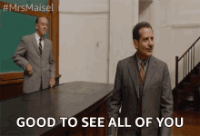 Good To See All Of You Entrance GIF - Good To See All Of You Entrance Im Here GIFs