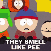 They Smell Like Pee Stan Marsh GIF - They Smell Like Pee Stan Marsh South Park GIFs