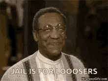 Bill Cosby Cosbyjail GIF - Bill Cosby Cosbyjail Eye Roll GIFs