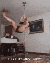 Failure Pole Dance GIF - Failure Pole Dance Fall Down GIFs