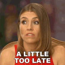 A Little Too Late Julie Stoffer GIF - A Little Too Late Julie Stoffer The Real World Homecoming New Orleans GIFs