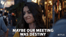 Maybe Our Meeting Was Destiny Soul Mates GIF - Maybe Our Meeting Was Destiny Soul Mates Meant To Be GIFs