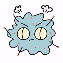 monster dust cute angry annoyed