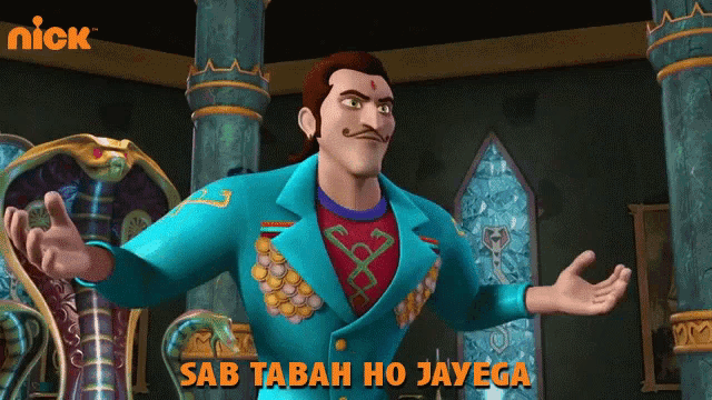 Sab Tabah Ho Jayega All Will Be Distroyed GIF - Sab Tabah Ho Jayega All Will Be Distroyed Shakaal - Discover & Share GIFs Sab Tabah Ho Jayega All Will Be Distroyed GIF - Sab Tabah Ho Jayega All Will Be Distroyed Shakaal - Discover & Share GIFs