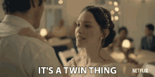 Its A Twin Thing Victoria Pedretti GIF - Its A Twin Thing Victoria Pedretti Nell Crain GIFs