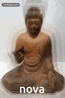 Nova Buddha Pose GIF