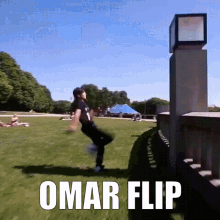 Omar Flip Omar Rudberg GIF - Omar Flip Omar Rudberg Omars So Cool GIFs