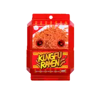 a red box that says kungfu ramen on the front
