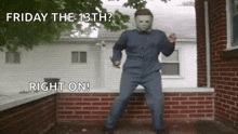 Friday The13th Jason Voorhees GIF - Friday The13th Jason Voorhees Dancing GIFs