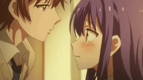 Kiss Anime GIF  Kiss Anime  Discover  Share GIFs