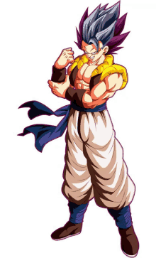 Ssb Gogeta 437 X 498 Gif GIF