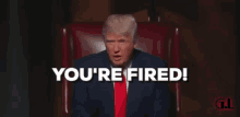 Donald Trump Youre Fired GIF - Donald Trump Trump Youre Fired GIFs