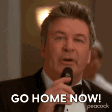 Go Home Now Jack Donaghy GIF - Go Home Now Jack Donaghy 30rock GIFs
