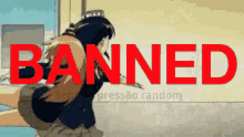 Banned Anime GIF - Banned Anime Hit GIFs